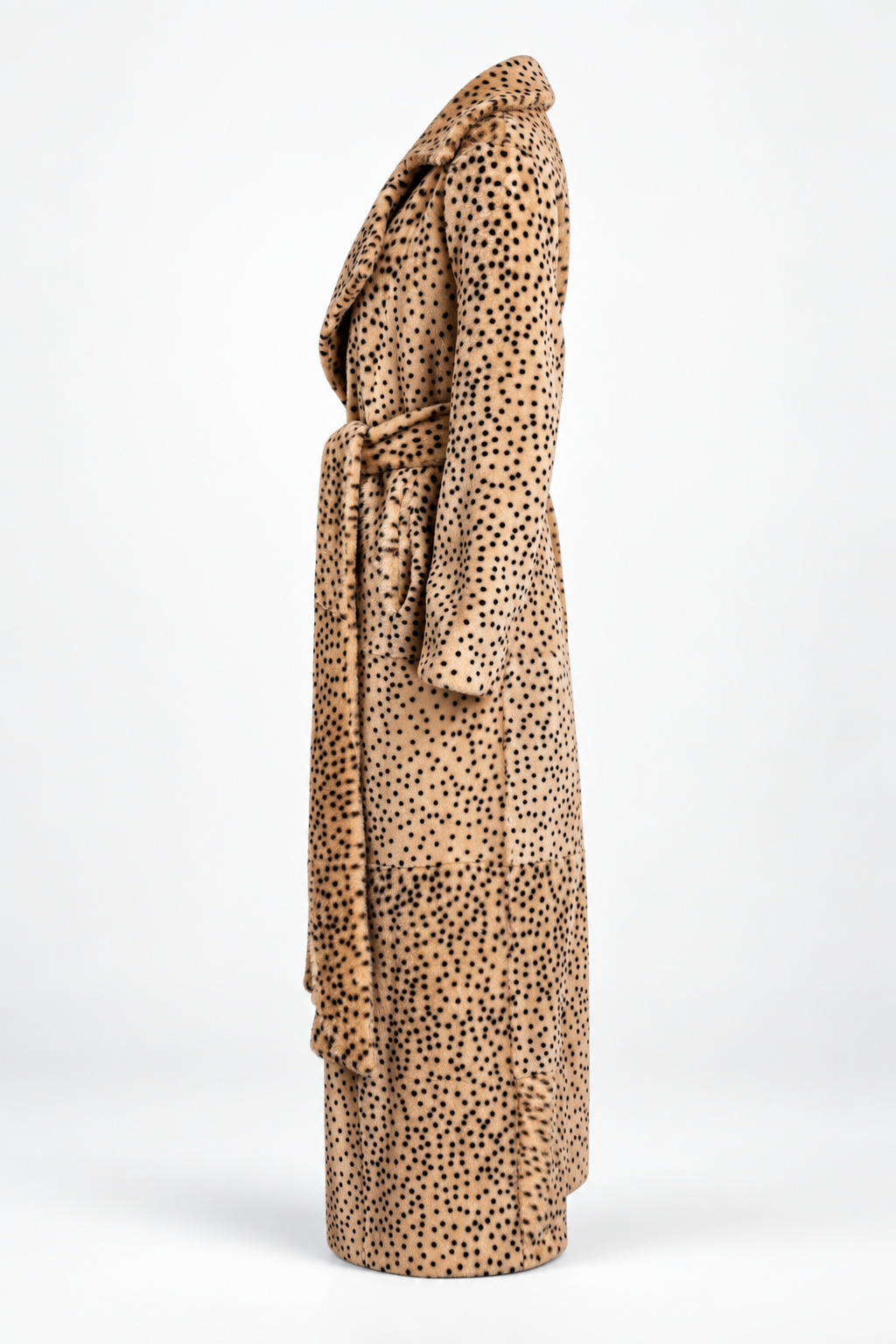 Fauve Shearling Coat