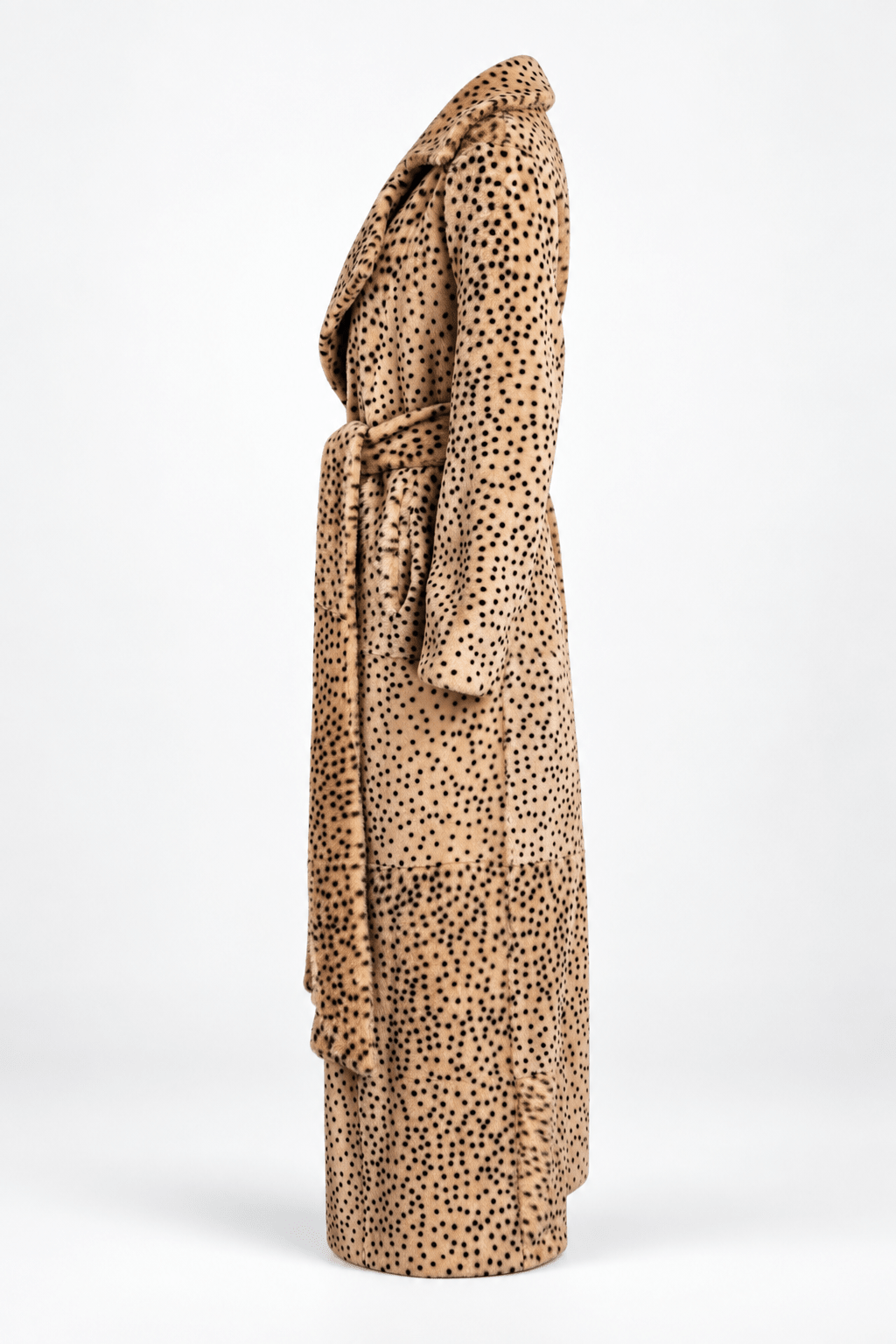 Fauve Shearling Coat - Kandee