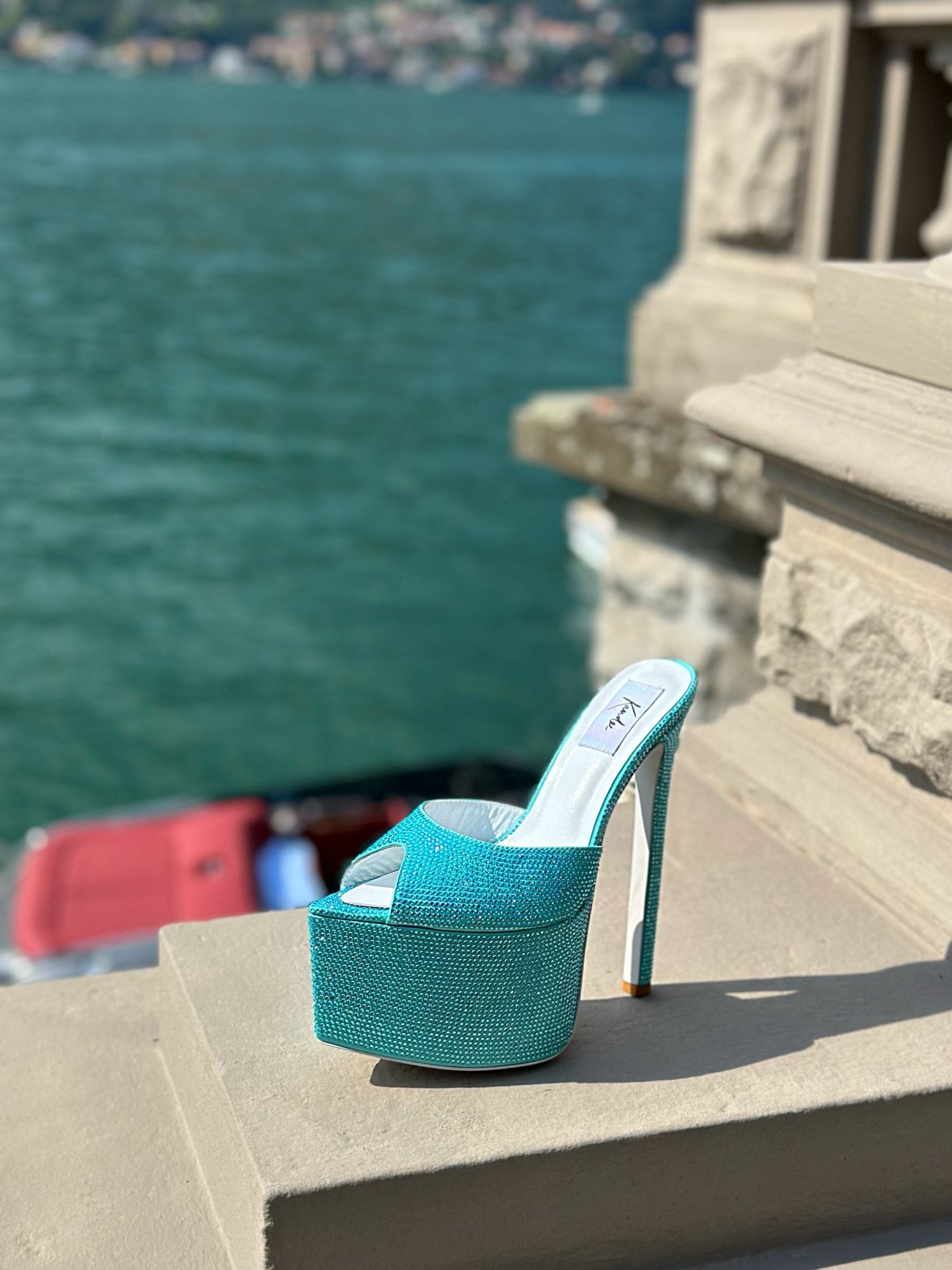 TIFFANY ICE PLATEAU MULES *As seen on Sabrina Carpenter for Vogue Italia - Kandee