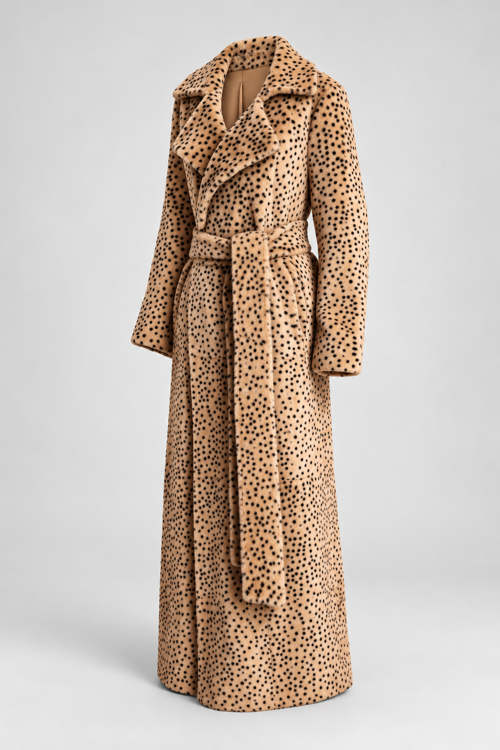 Fauve Shearling Coat