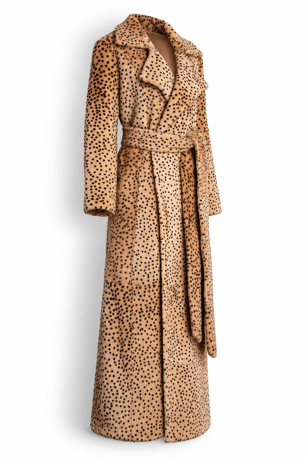 Fauve Shearling Coat