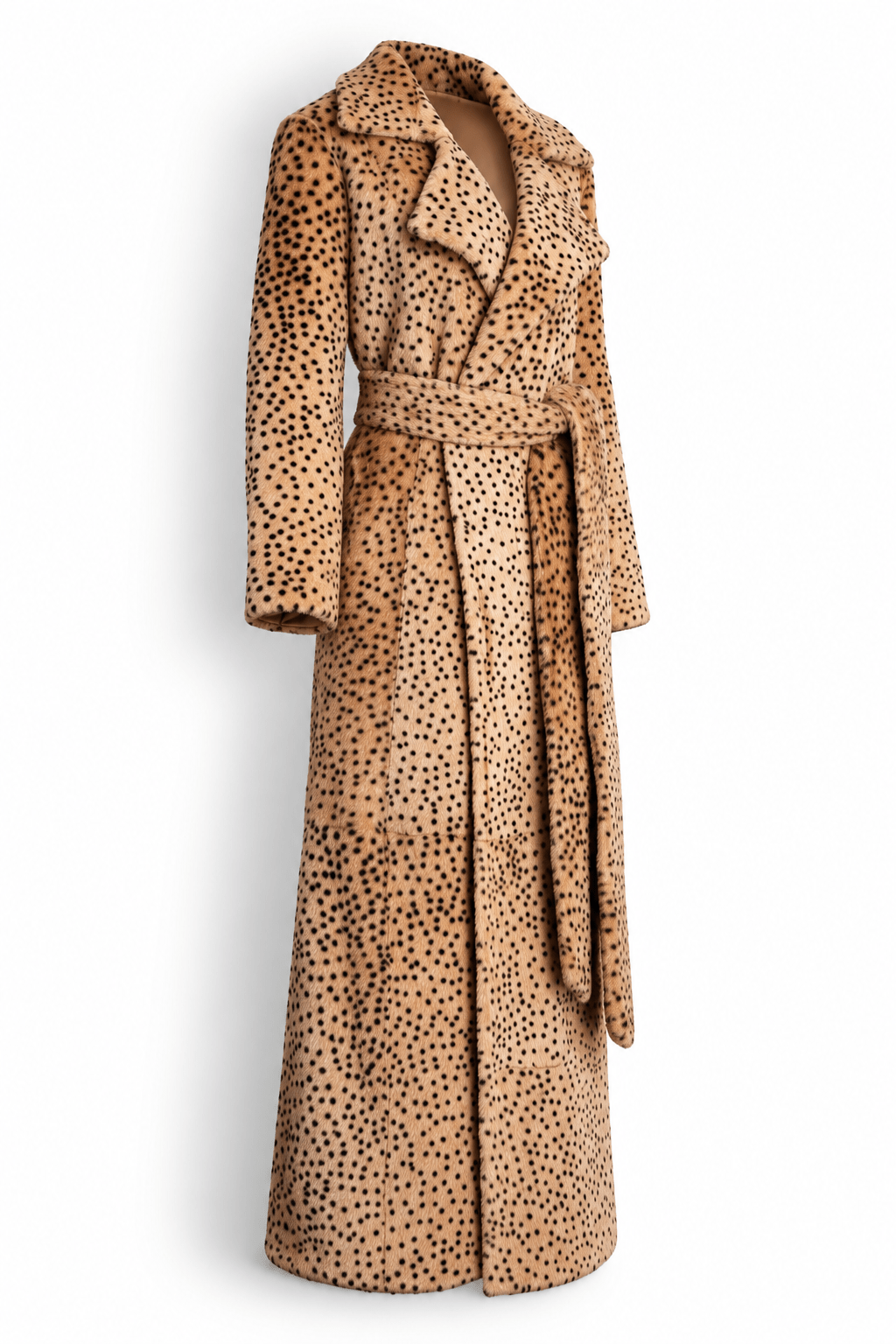 Fauve Shearling Coat - Kandee