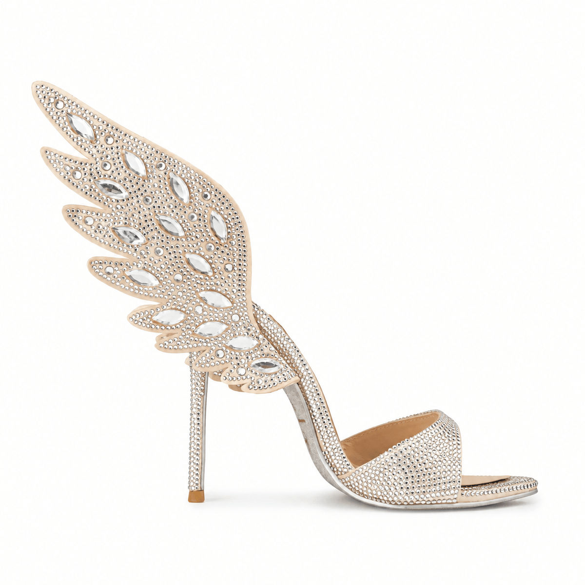 Angel Wing Crystal Mules *LIMITED EDITION - Kandee