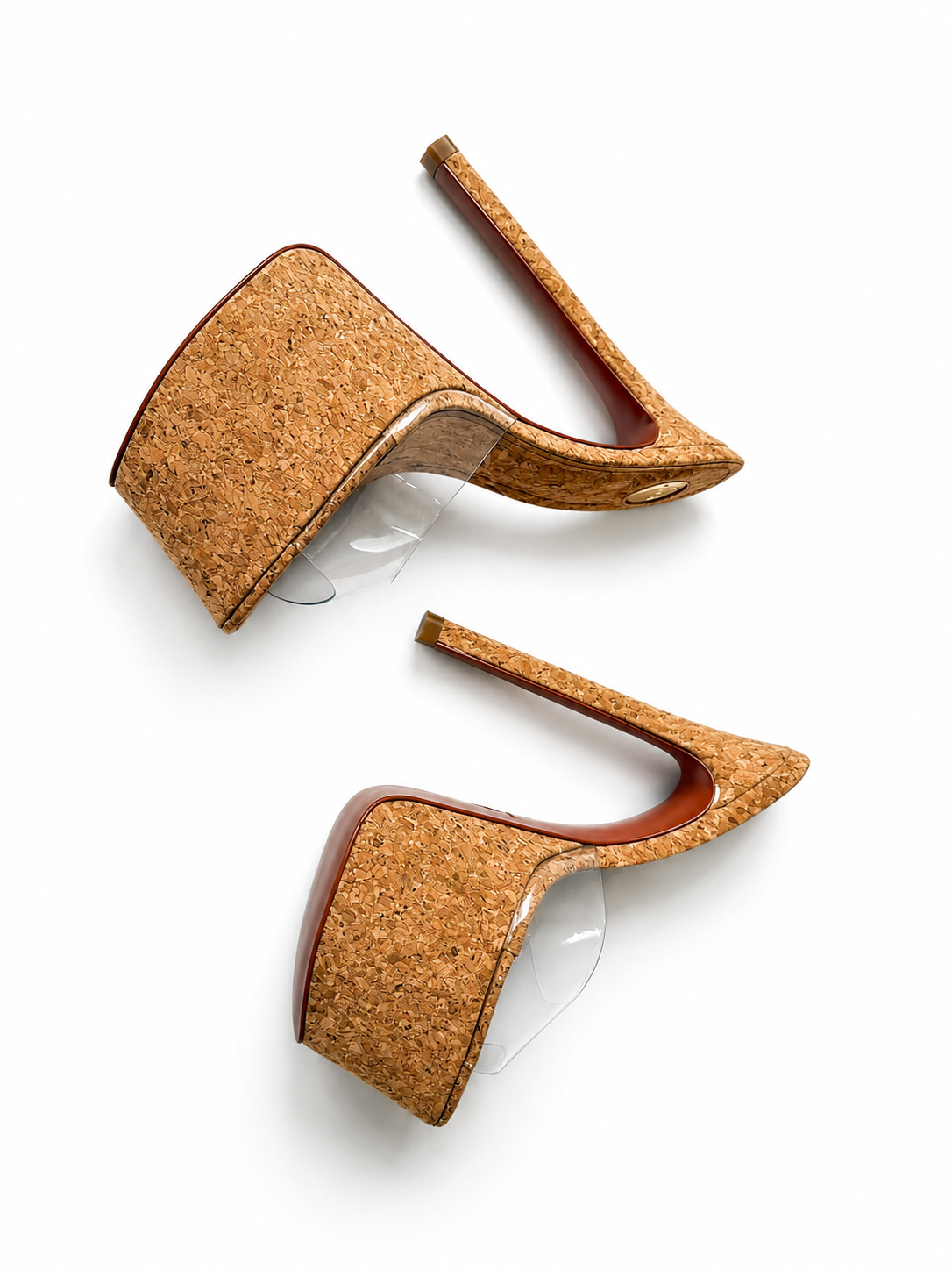 Cork Platform 180mm heel Mules