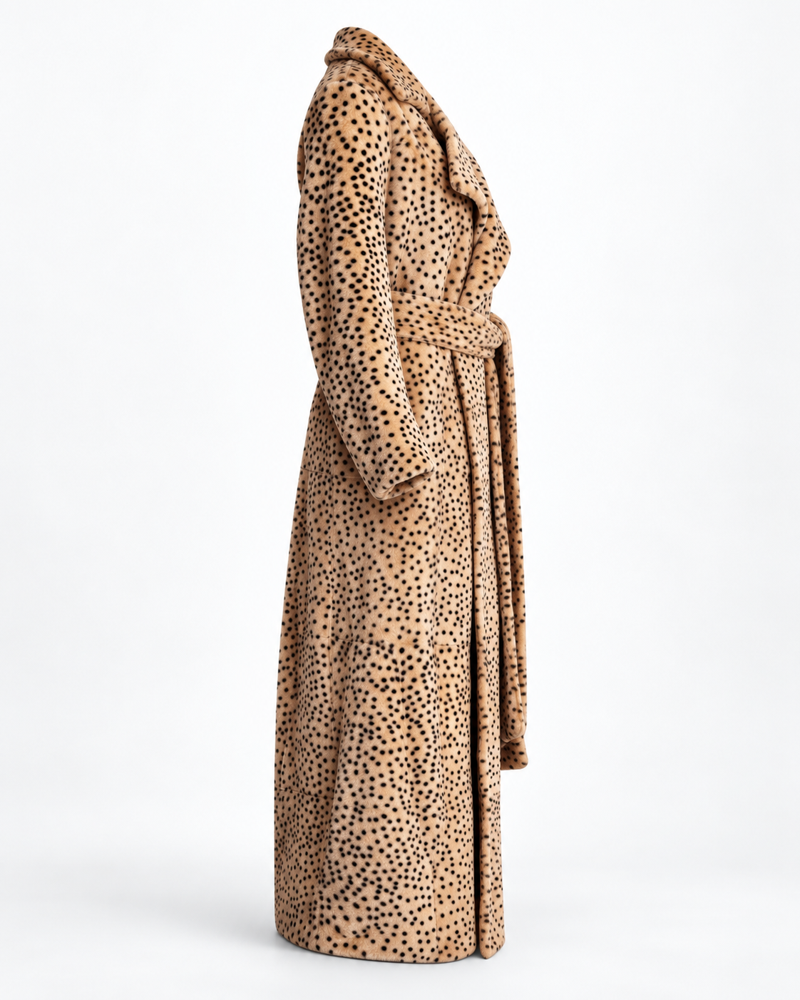 Fauve Shearling Coat