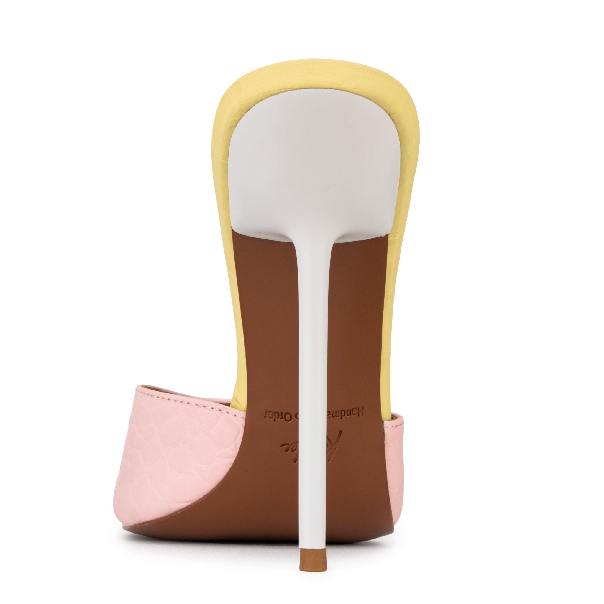 Pastel Multi Croco Mules - Kandee