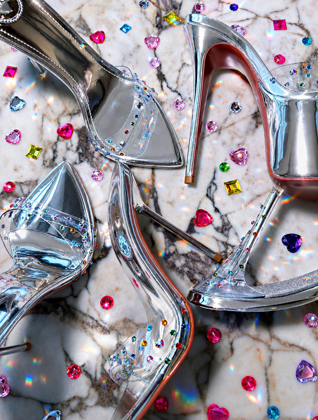 The Dress Up Platform Mules - Kandee