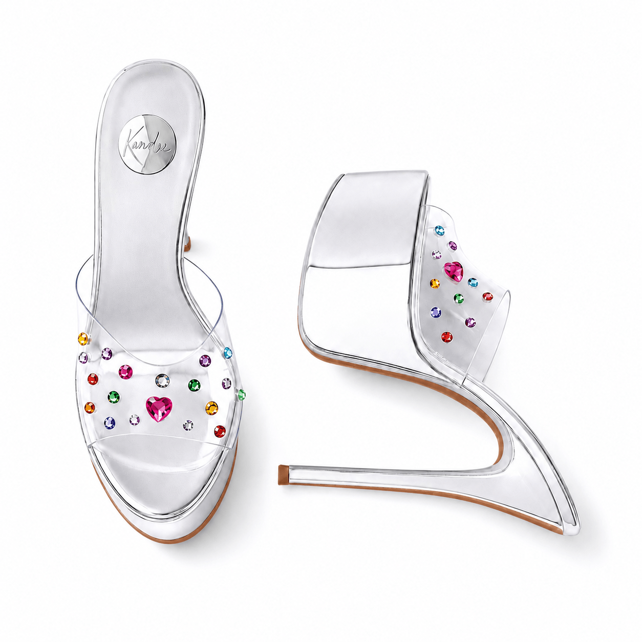The Dress Up Platform Mules - Kandee