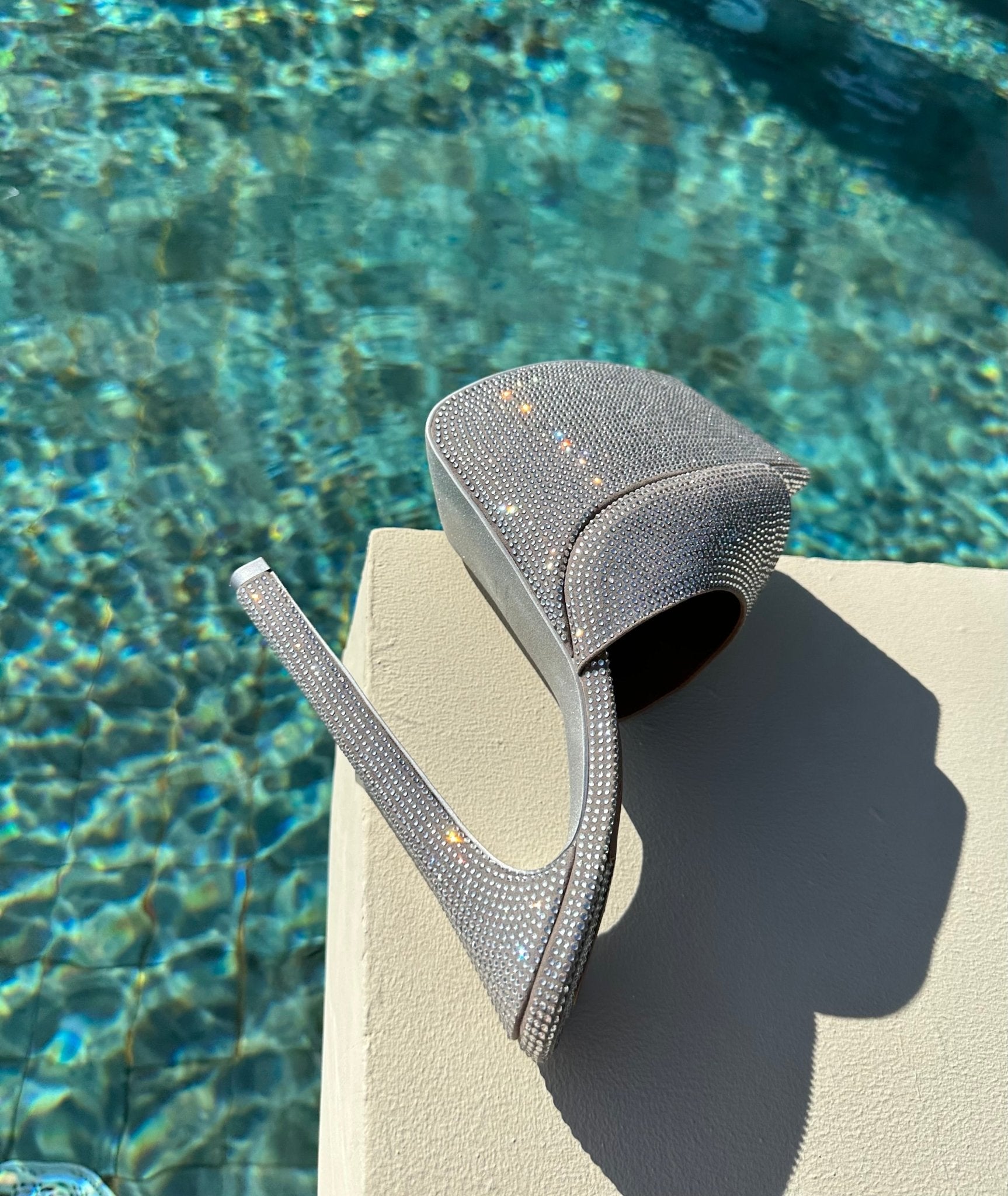 Dazzling Platform Mules - Kandee