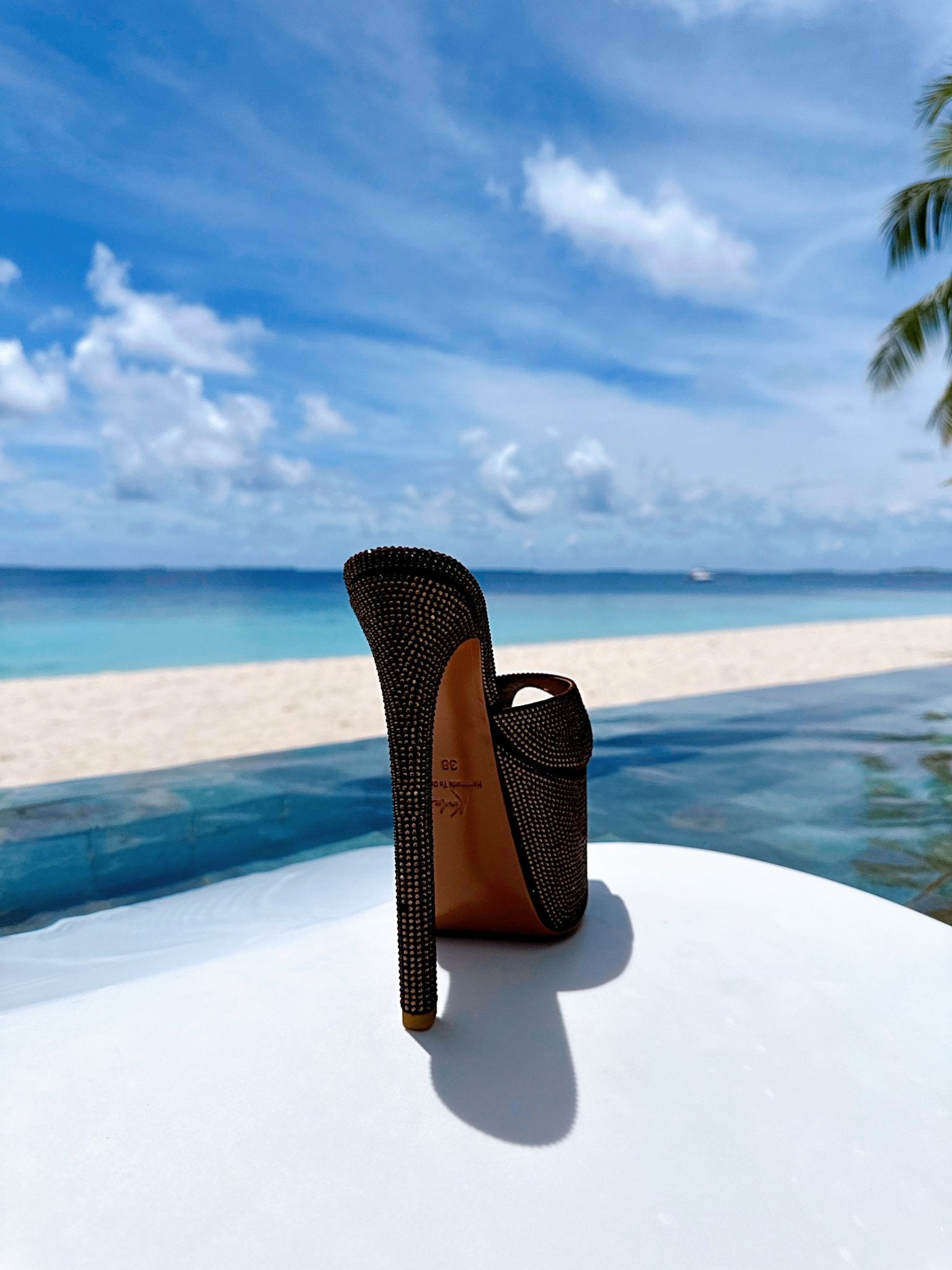 Crystal Coco Platform Mules *As seen on Sabrina Carpenter - Kandee