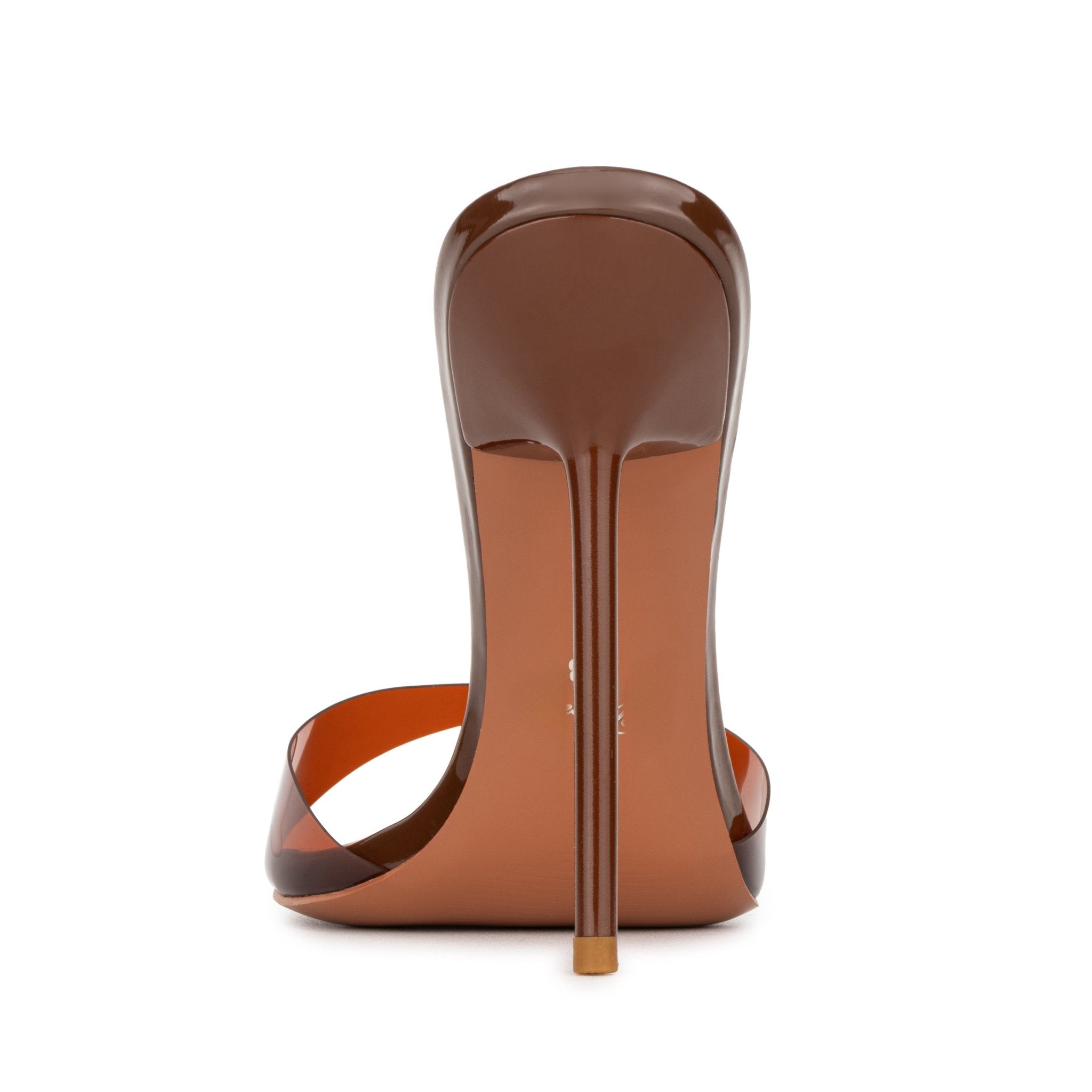 Nude Espresso Patent Mules *Vegan - Kandee