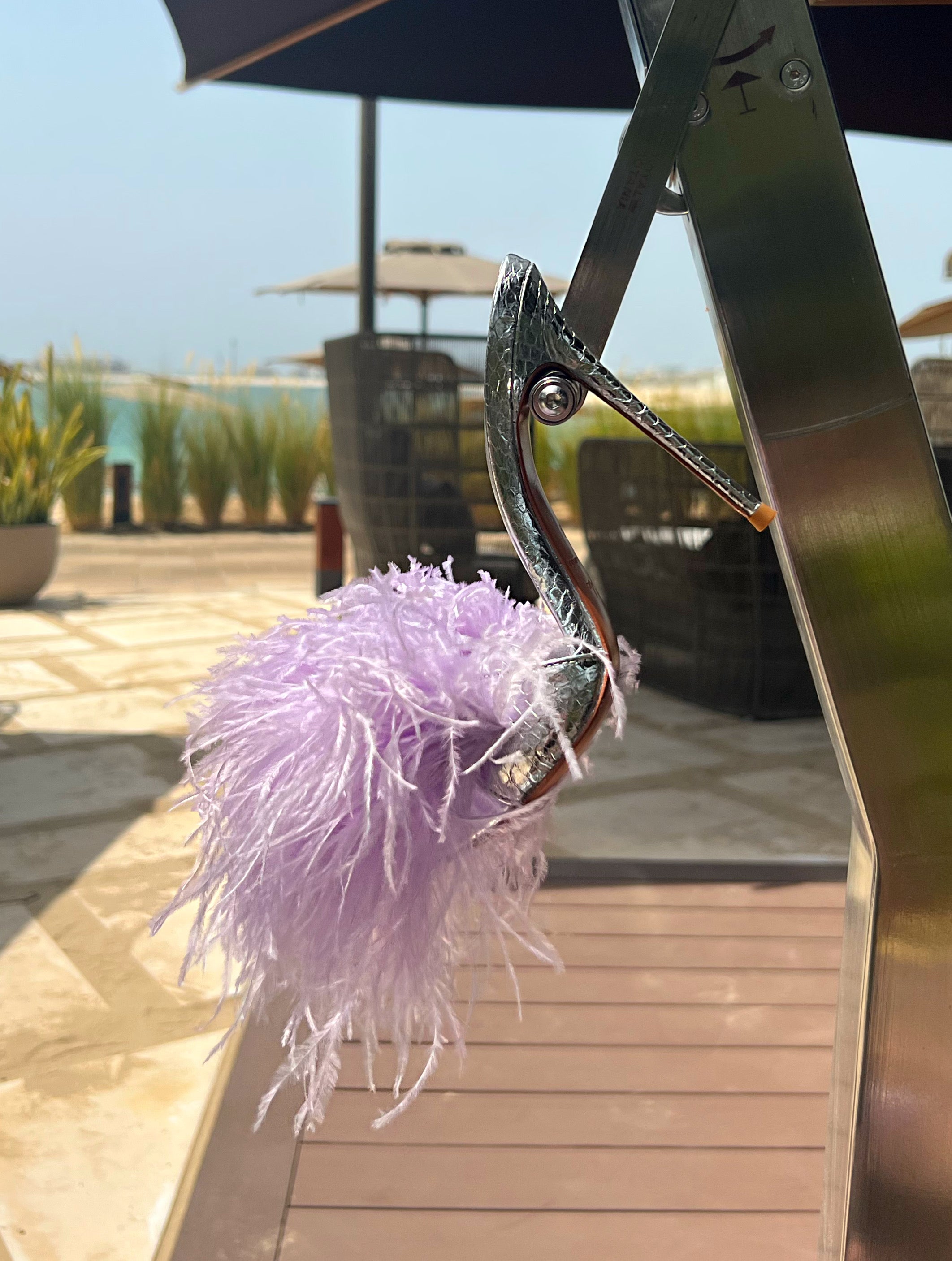 Freakum Ostrich feather Mules