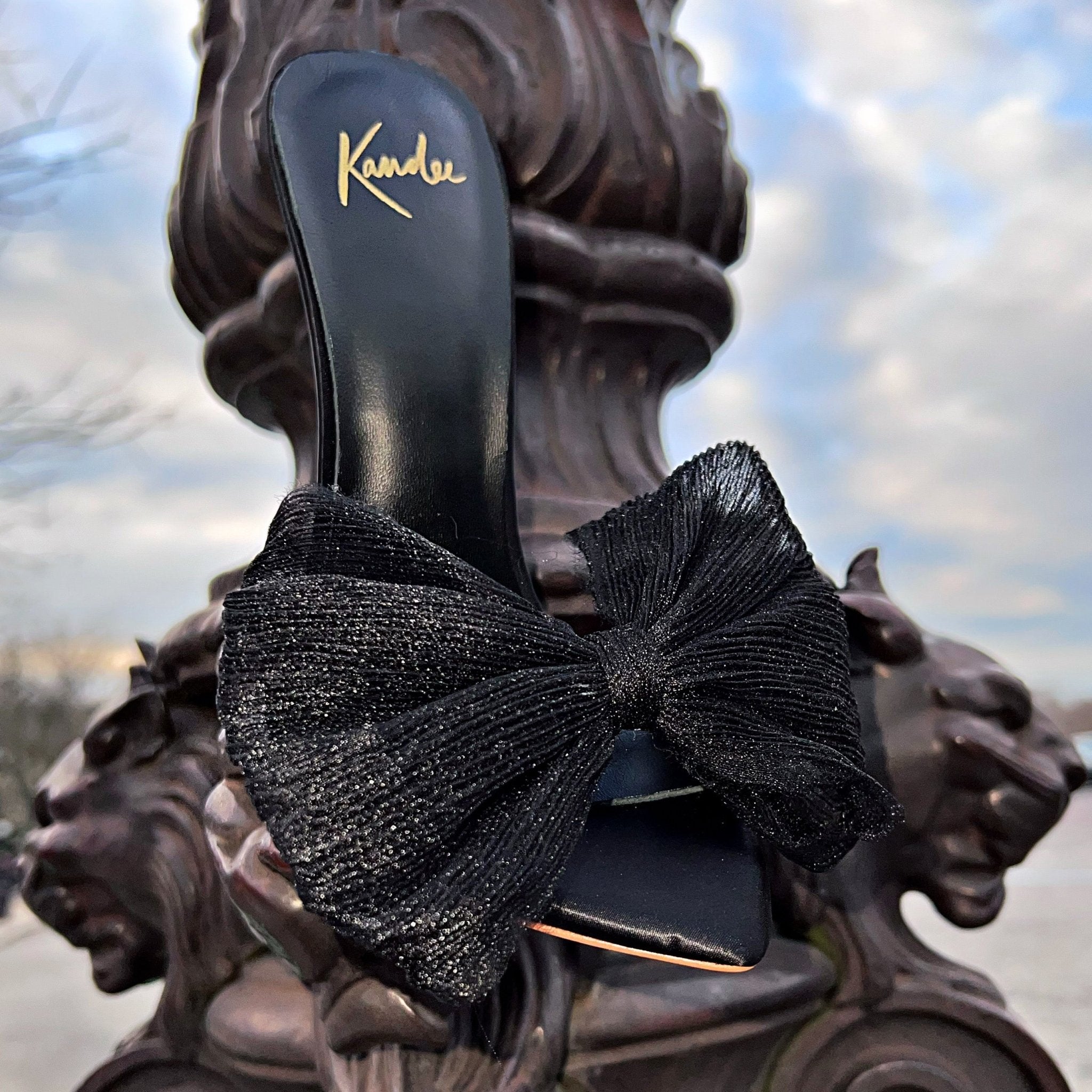 Jolie Bow Mules - Kandee