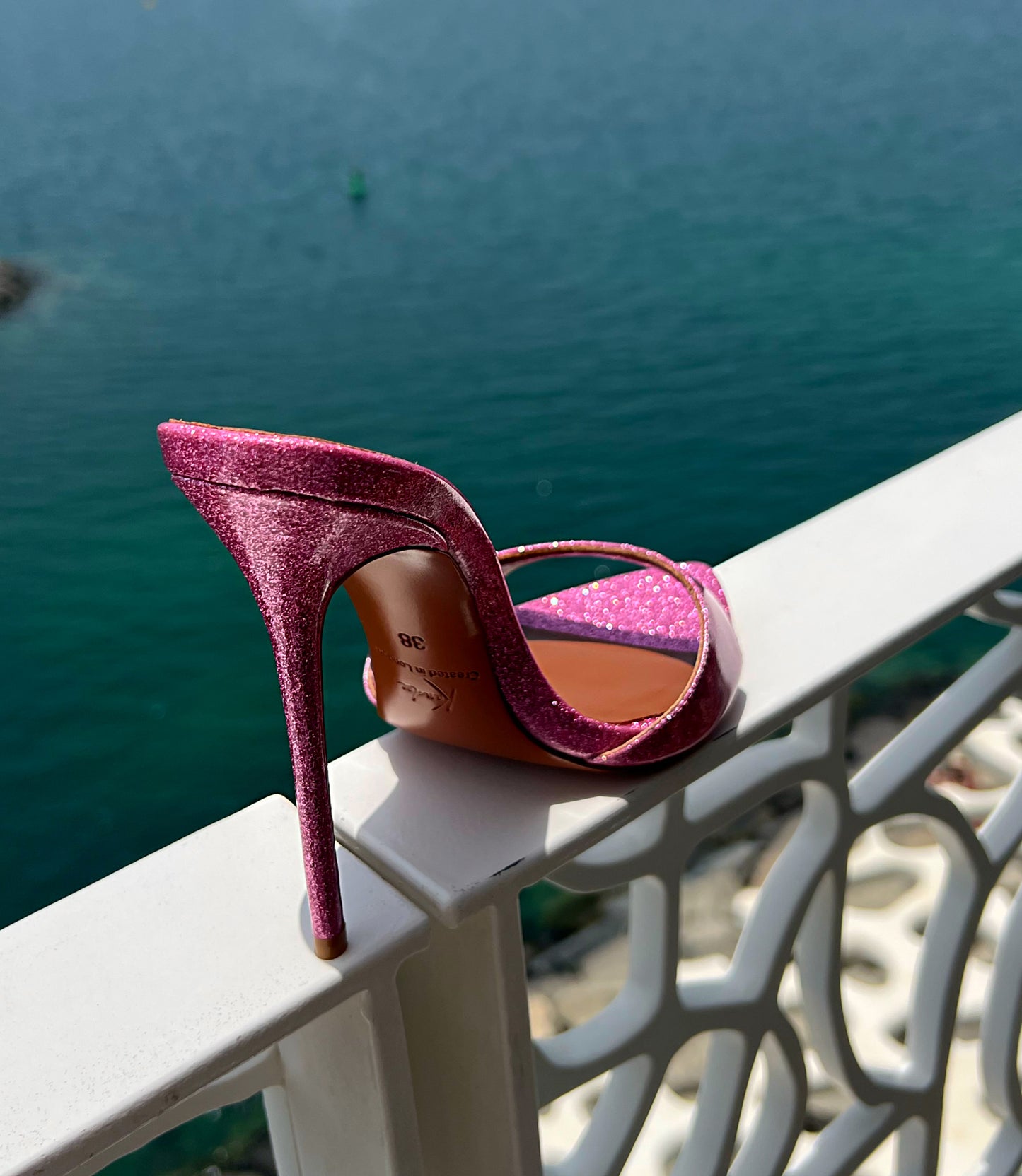 PINK DIAMOND DUST MULES