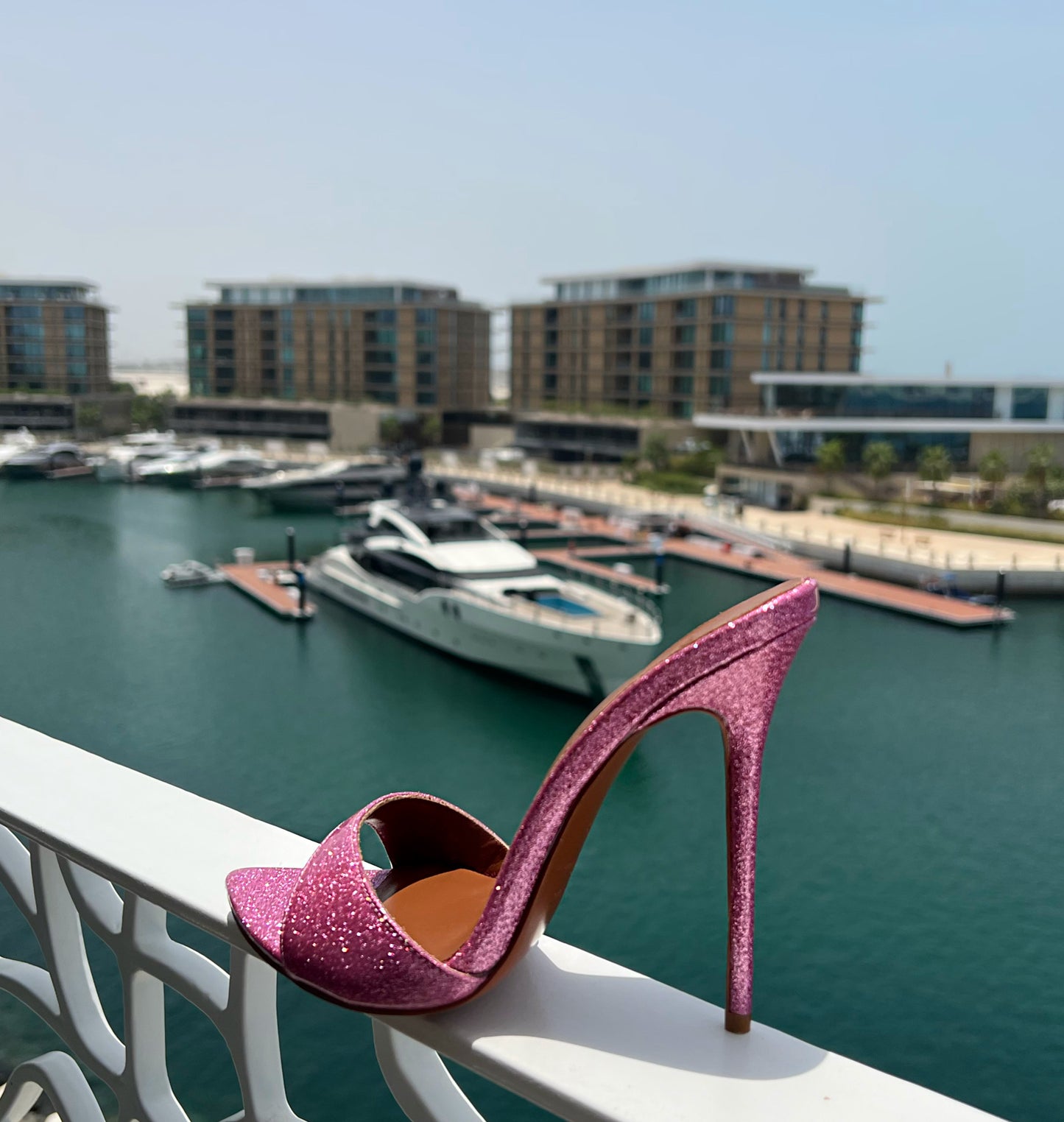 PINK DIAMOND DUST MULES