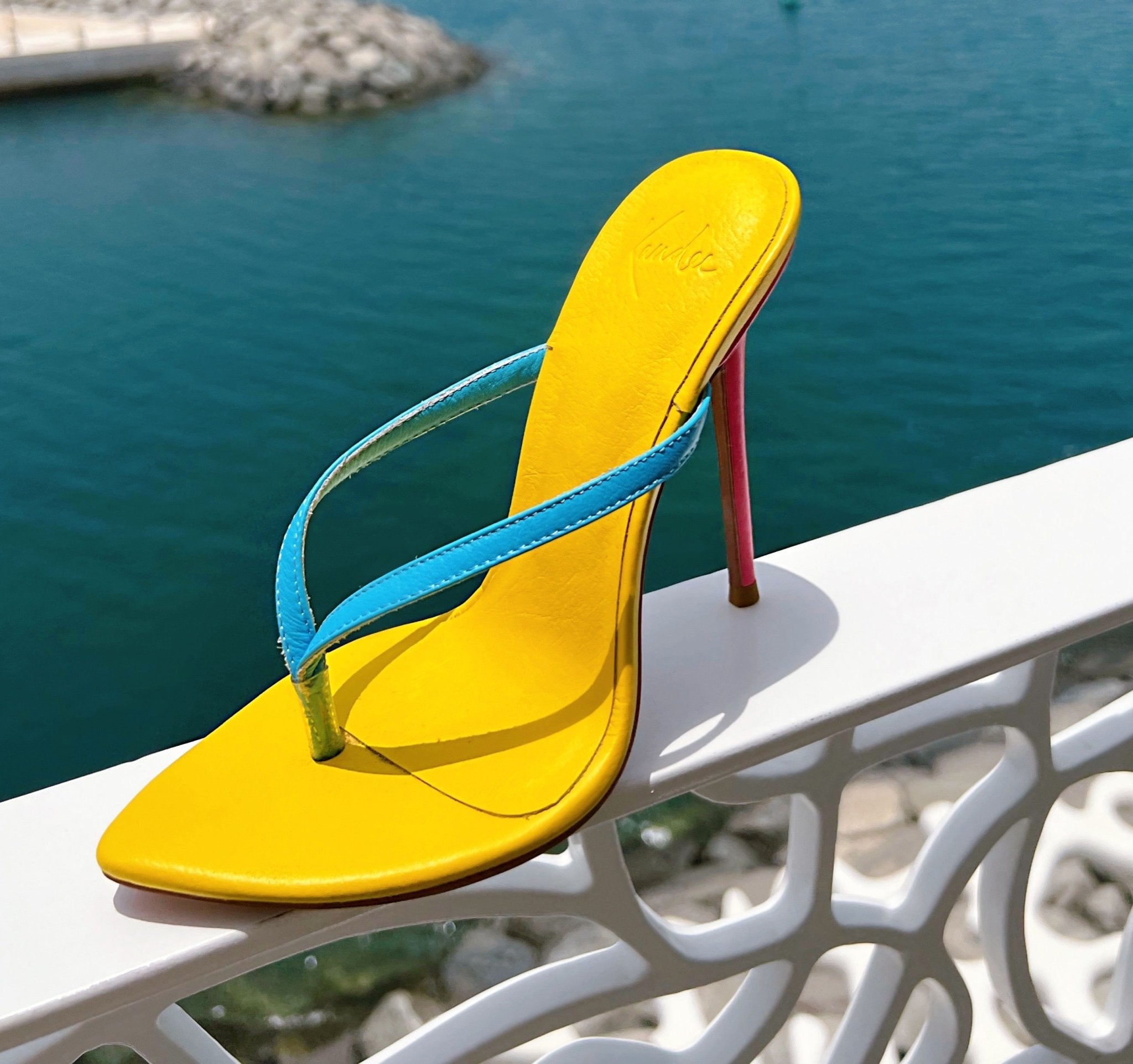 Fruit Punch Thong Sandal - Kandee