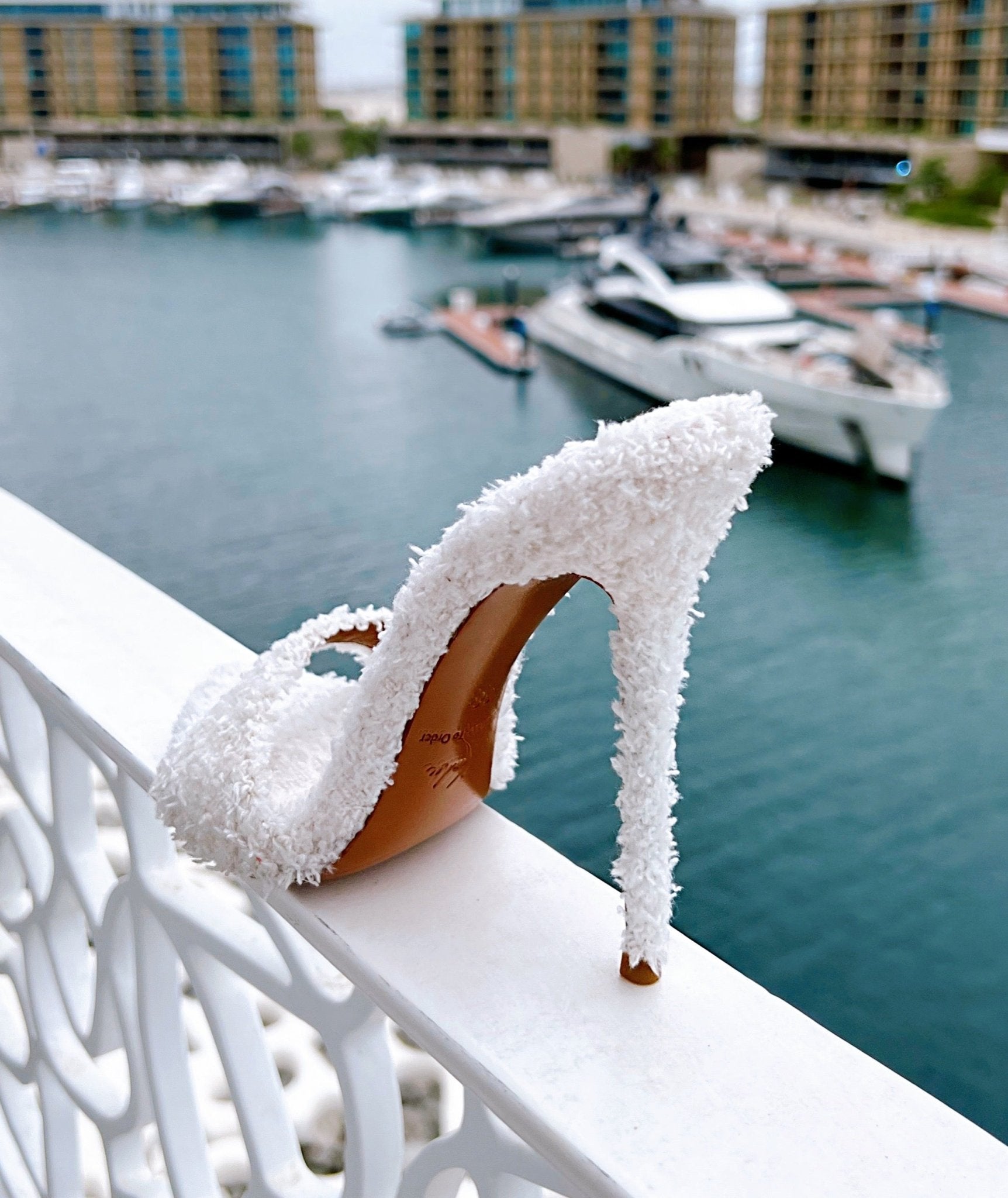 Blanc Towel Mules - Kandee