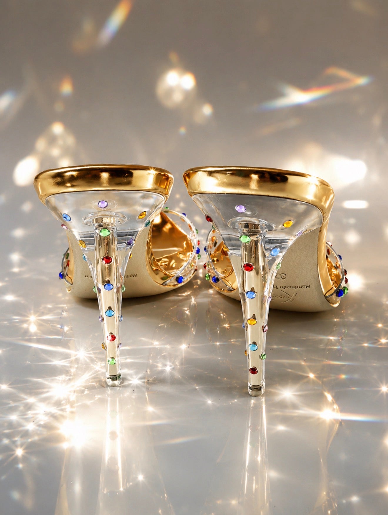 Gold Make Believe Dress Up Mules *LIMITED EDITION