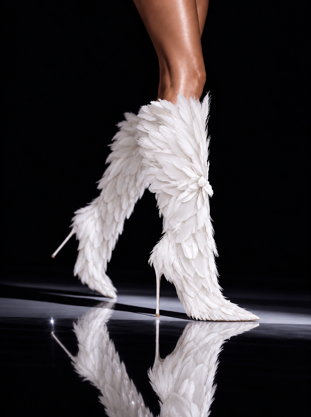 Heavenly Angel Feather 105 Boots