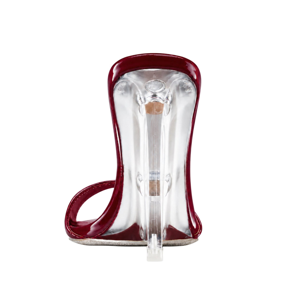 Plexiglas Cherry 110 Wedge Mule - Kandee