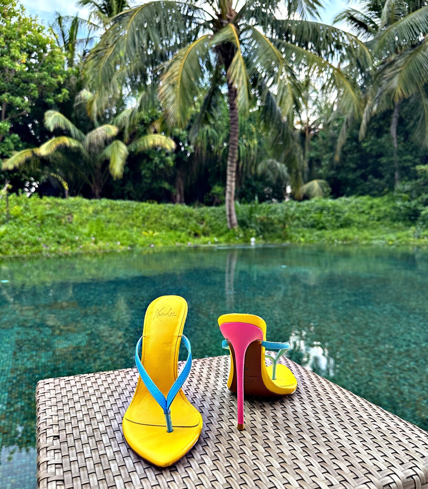 Fruit Punch Thong Sandal - Kandee