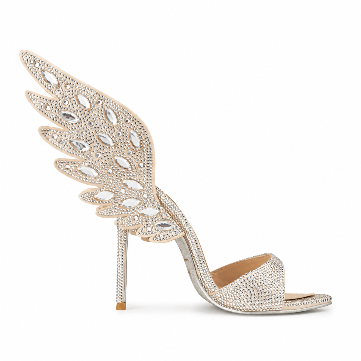 Angel Wing Crystal Mules *LIMITED EDITION
