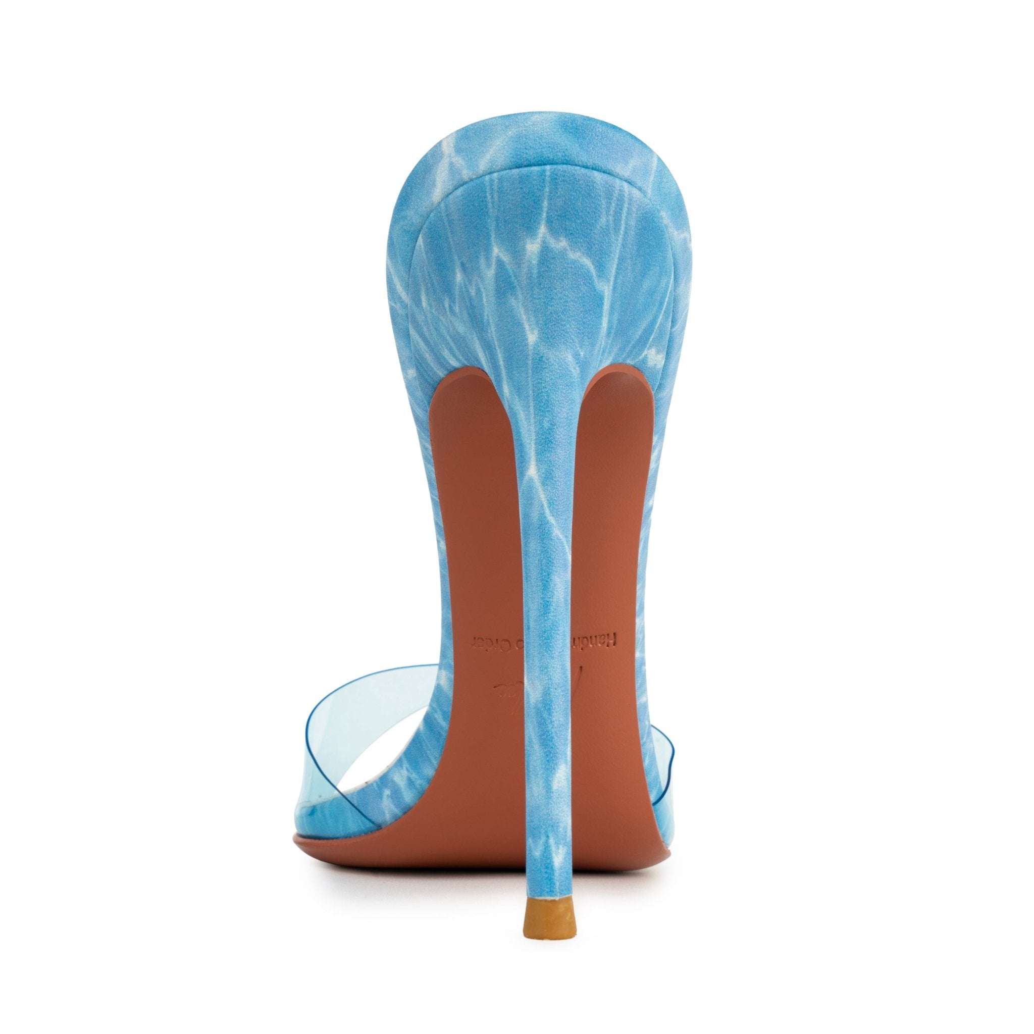 Poolside Semi transparent PVC Mules - Kandee
