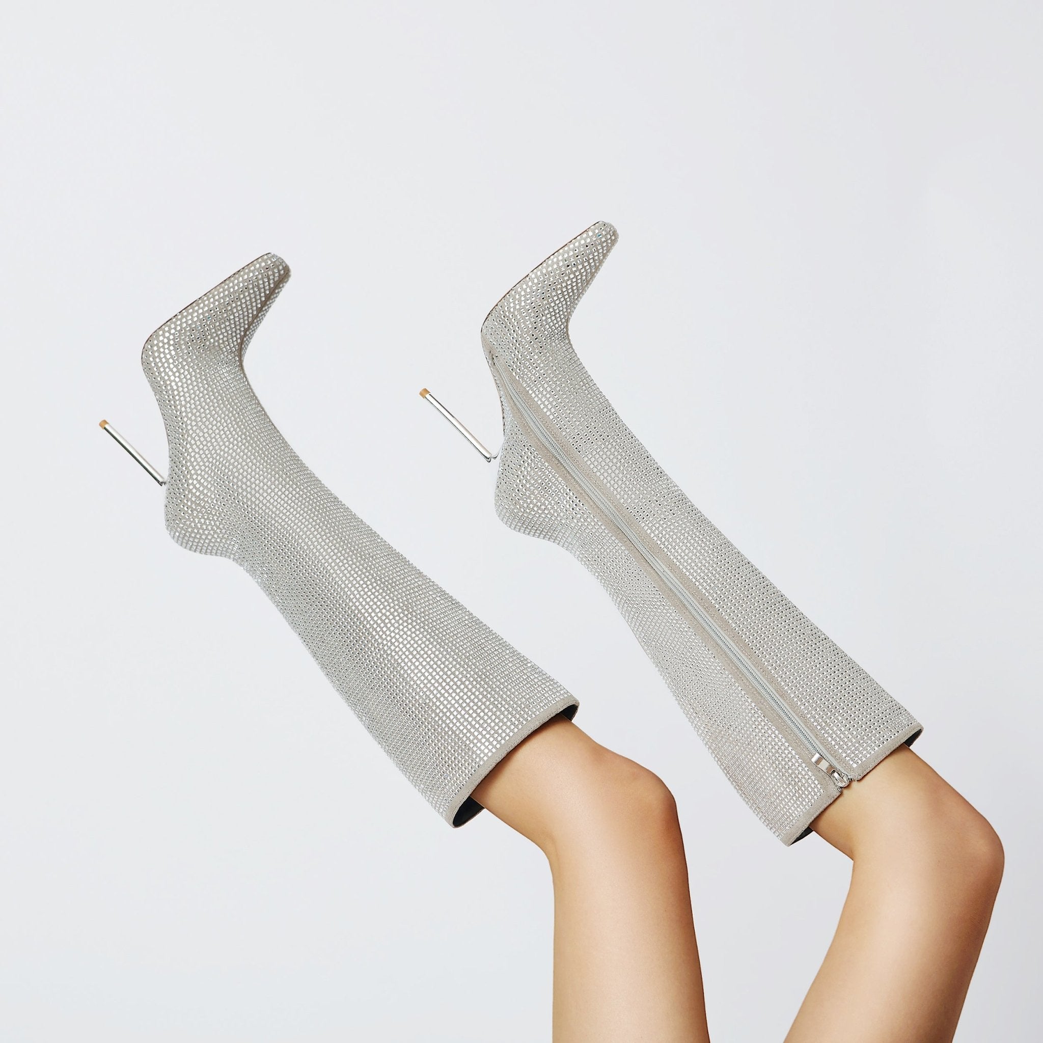 DISCO CRYSTAL STRASS BOOTS - Kandee