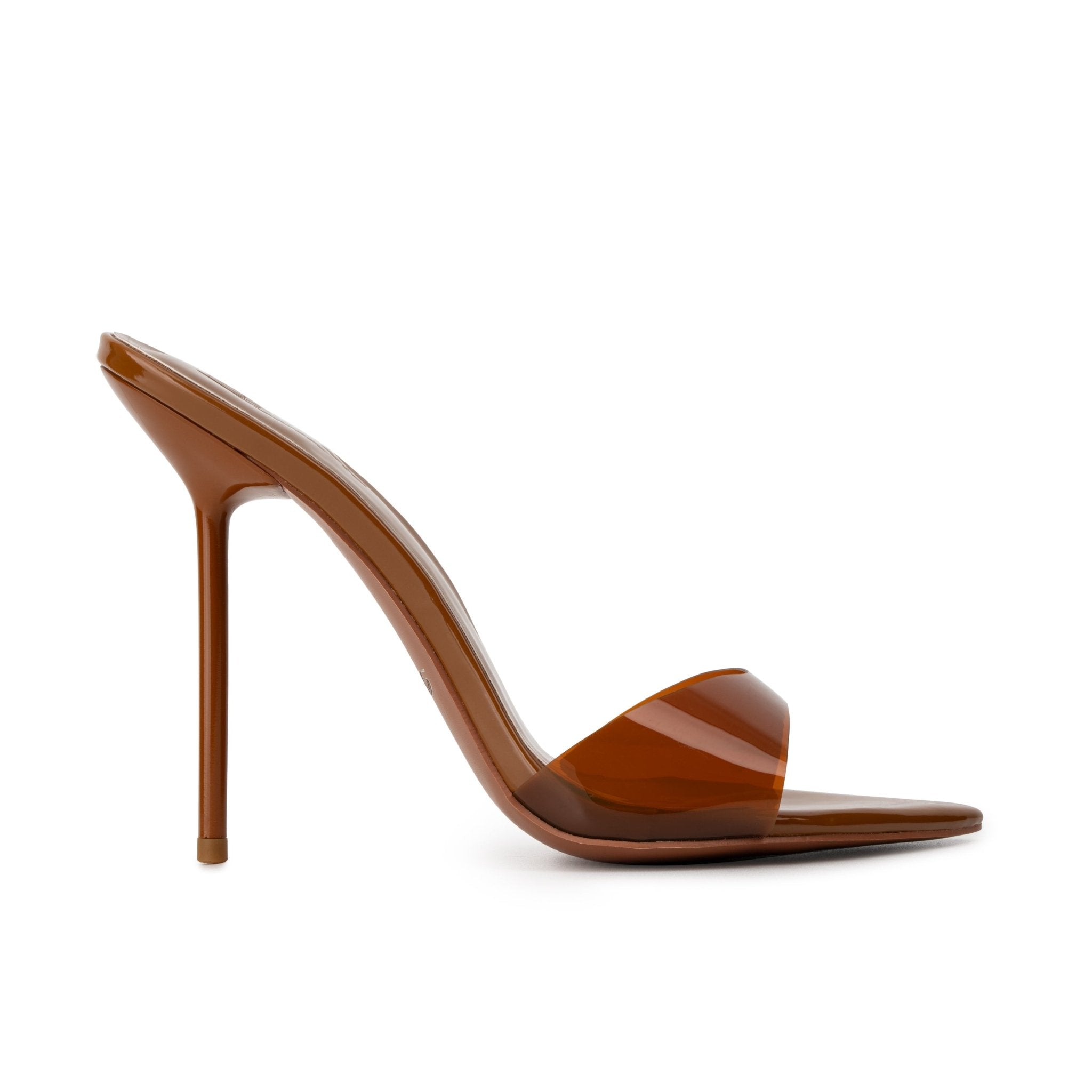 Nude Golden Patent Mules *Vegan - Kandee