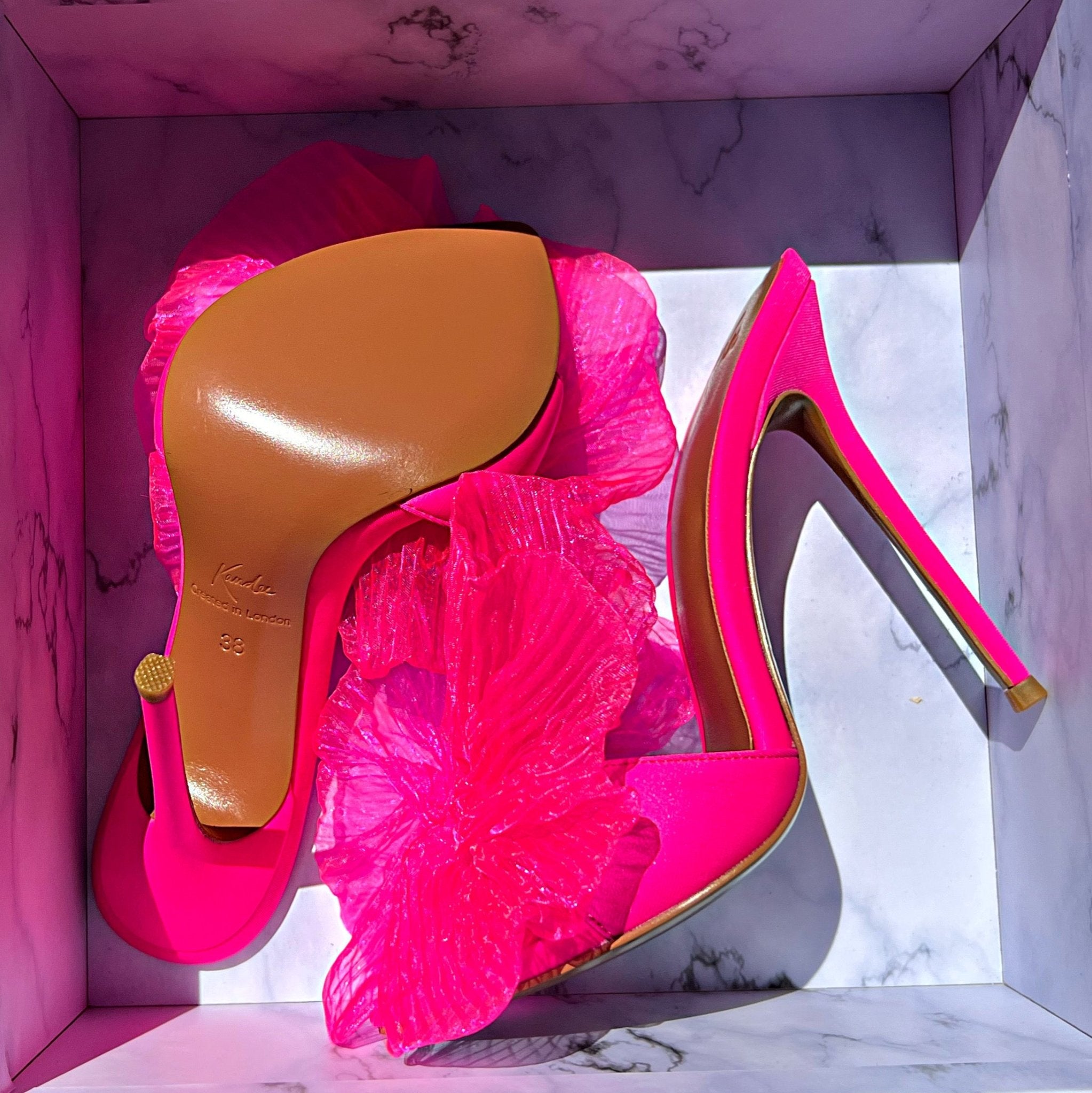Cannes Satin Bow Mules - Kandee