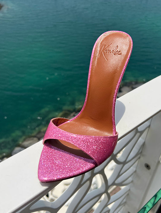 PINK DIAMOND DUST MULES