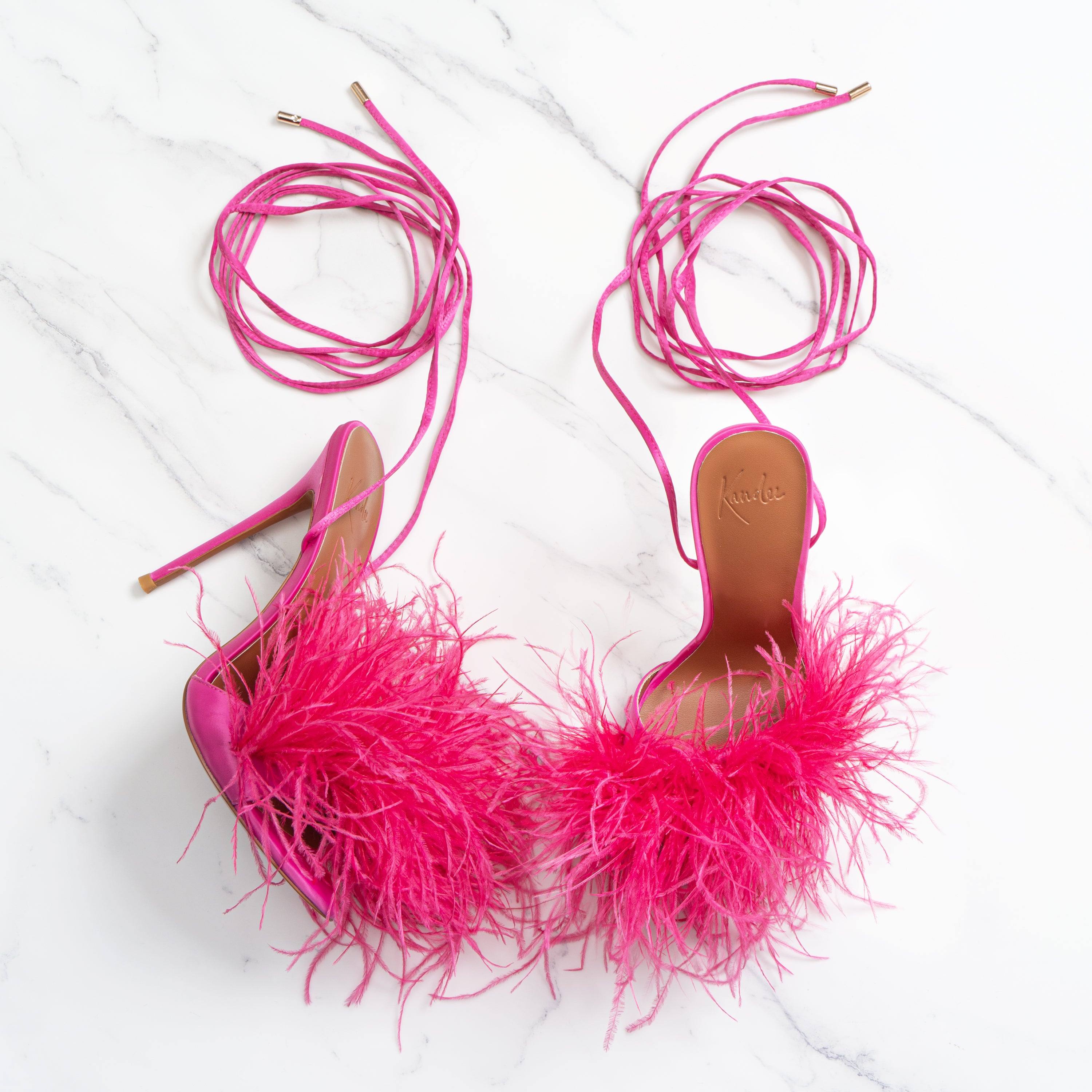Embroidered Feather Sandal  Shoes  Ralph  Russo  Ralph  Russo  USA