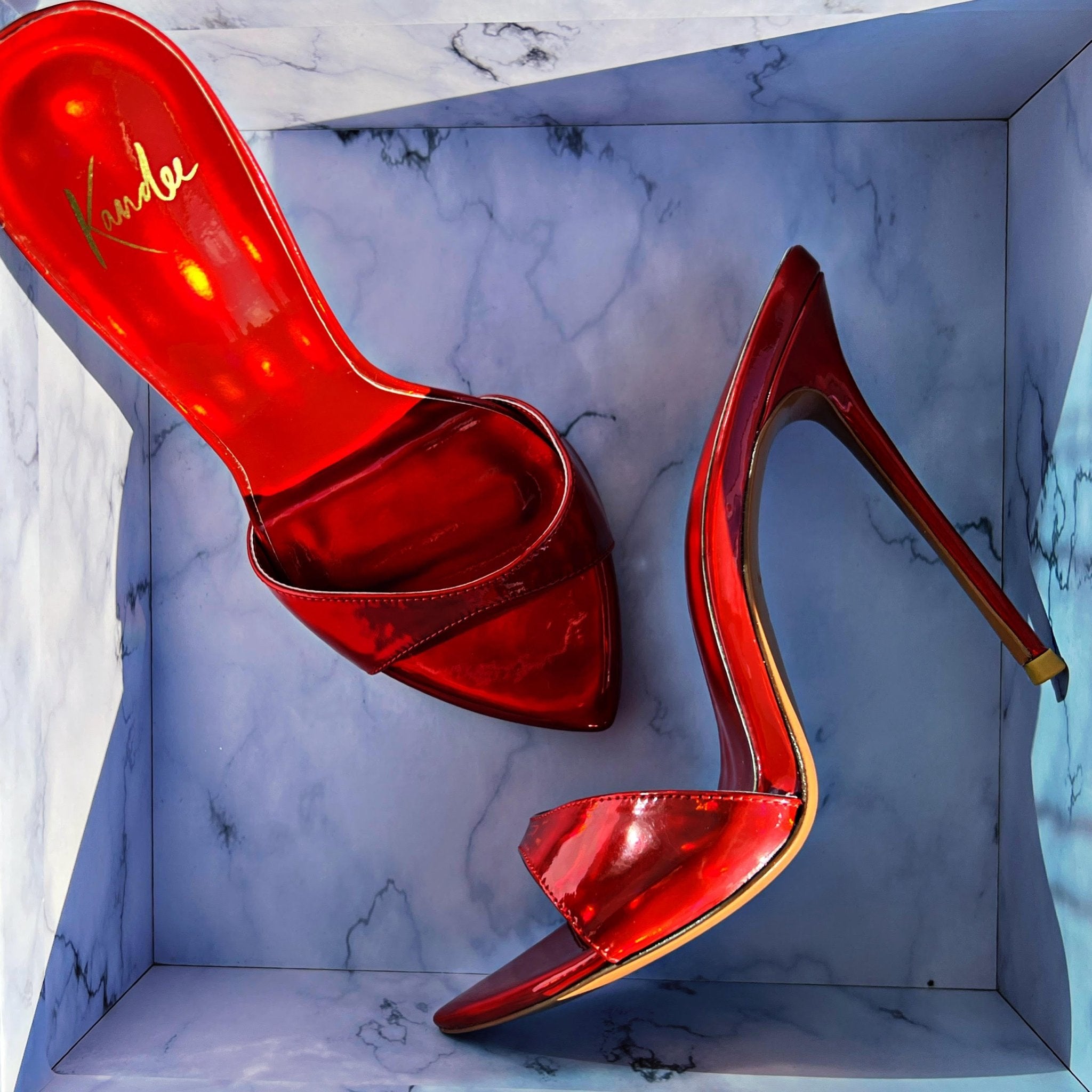Reflect Rouges Irisés Mules - Kandee